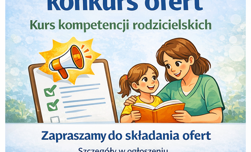 zaproszenie do złożenia oferty zdjęcie mamy z dzieckiem 